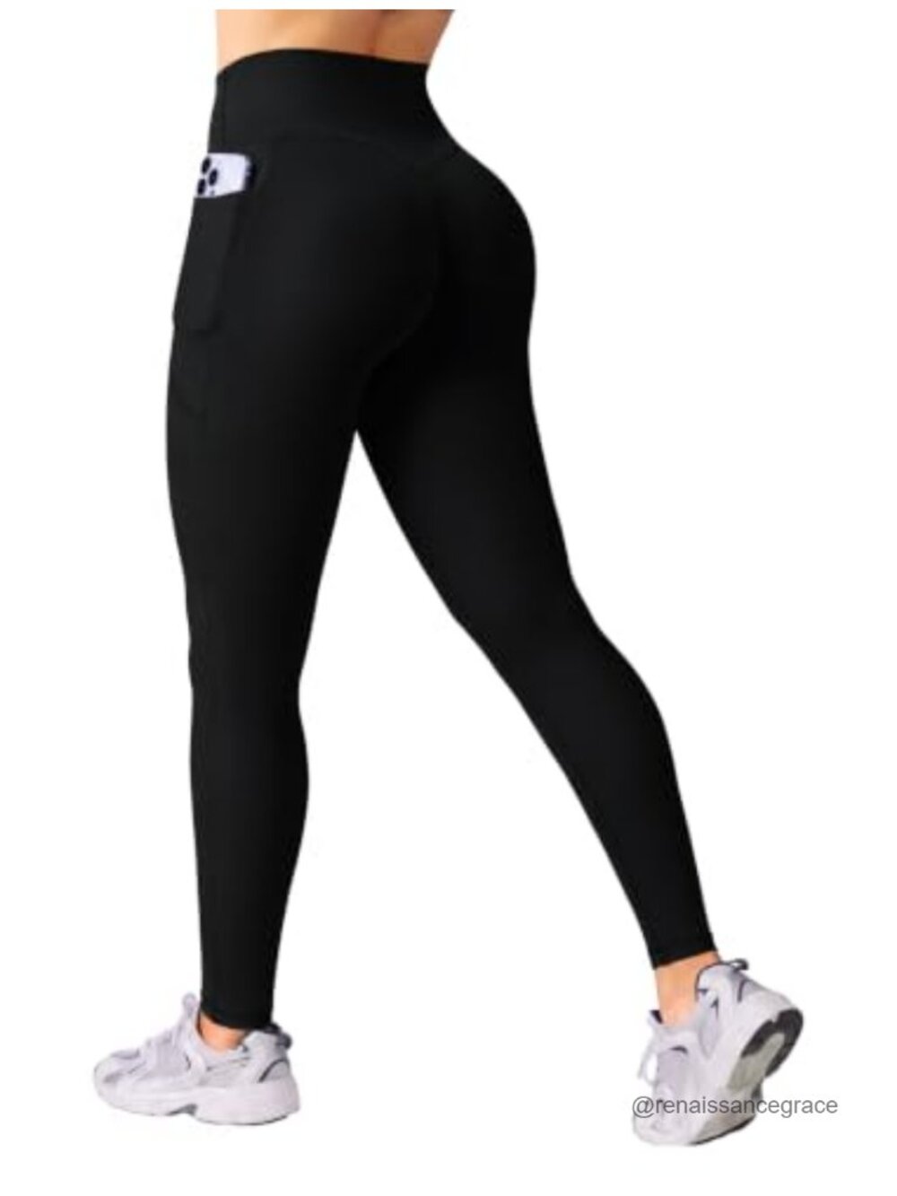 High Waisted Yoga Leggings with Pockets Buttery Soft 4-Way Stretch